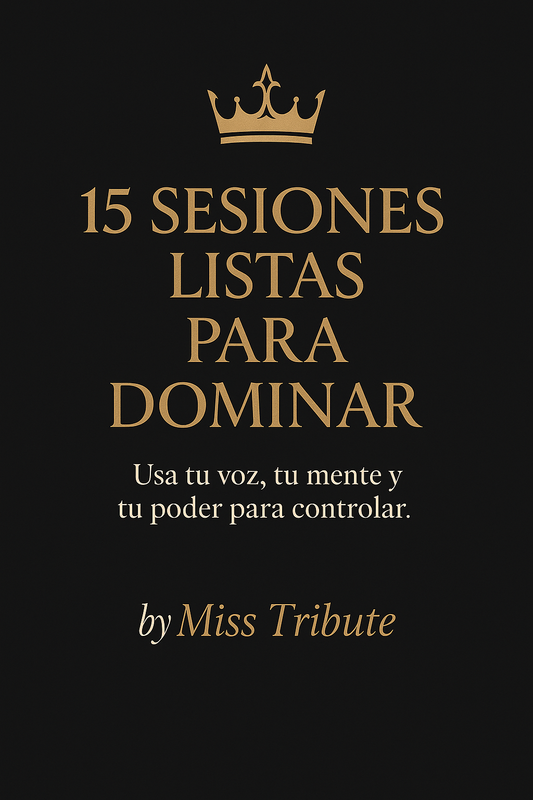 15 sesiones para dominar y exitar